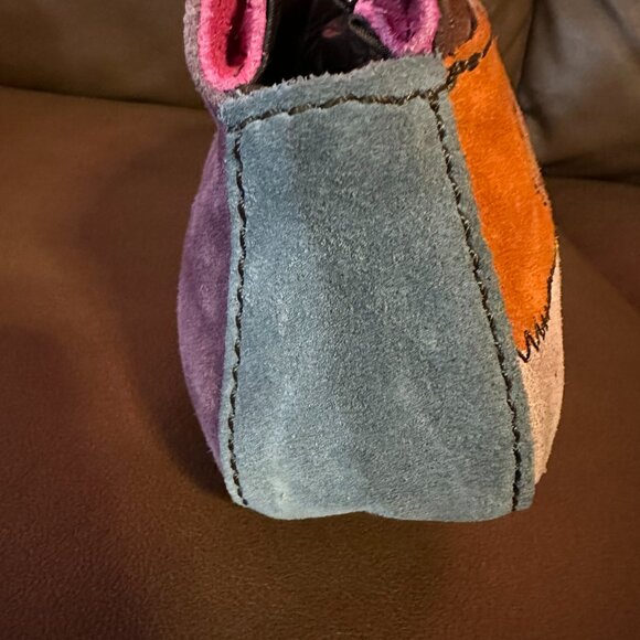 Lucky Brand Suede Clutch - Picture 6 of 16